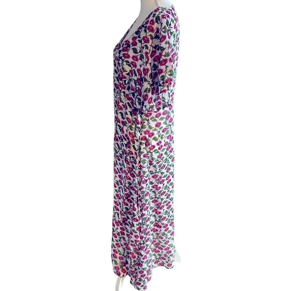 Roller Rabbit Floral Issa Dress Size Medium - Picture 7 of 9